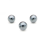 5pcs Hematite Half Drilled Beads 6/8mm for Earrings Pendant