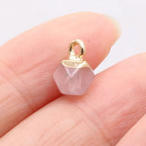 5pcs Adzuki Beans Agates Pendant DIY Necklace Accessories 6x6mm