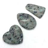 5pcs Natural Stone Water Drop Pendant Jewelry DIY Making