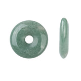 5pcs Natural Stone Donut Charm Pendants DIY Jewelry Necklace Access