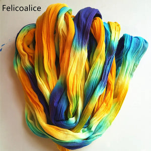5pcs Gradient Tensile Nylon Stocking DIY Flower Material Wedding