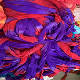 5pcs Gradient Tensile Nylon Stocking DIY Flower Material Wedding