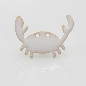 5pcs Personality Summer Shirt Brooch Copper Butterfly Hat Skin Protection