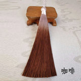 5pcs Gradual Polyester Silk Tassels Fringe DIY Craft Curtains Hang Rope
