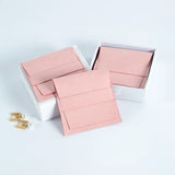 5pcs Pink Microfiber Jewelry Gift Bags 8x8cm