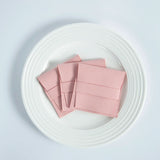 5pcs Pink Microfiber Jewelry Gift Bags 8x8cm