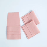 5pcs Pink Microfiber Jewelry Gift Bags 8x8cm