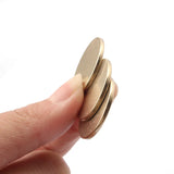 5pcs Raw Brass 25mm Round Blank Stamping Tag Disc Charms DIY Jewelry Making