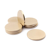 5pcs Raw Brass 25mm Round Blank Stamping Tag Disc Charms DIY Jewelry Making