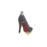 5pcs Red Bottom High Heel Shoes Charms for Jewelry Making