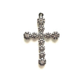 Religious Cross Zirconia Charms for Jewelry Making