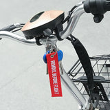 5pcs Remove Before Flight Car Keychains Red Embroidery Aviation Keyring