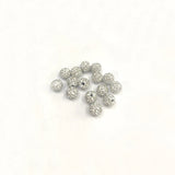 5pcs Crystal Threaded Piercing Parts Belly Labret Barbell Bar