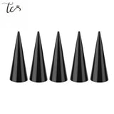 5pcs Ring Display Finger Cone Acrylic Showcase Stand
