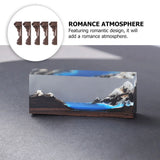 5pcs Crystal Epoxy Wooden Adornment DIY Craft Accessories