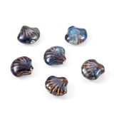 5pcs Antique Glazed Porcelain Beads Ceramic Spacer Beads DIY Jewelry Making