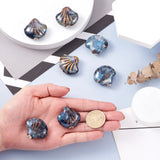 5pcs Antique Glazed Porcelain Beads Ceramic Spacer Beads DIY Jewelry Making