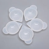 5pcs Silicone Mold Cup Dispenser Epoxy Resin Jewelry Making DIY Tools