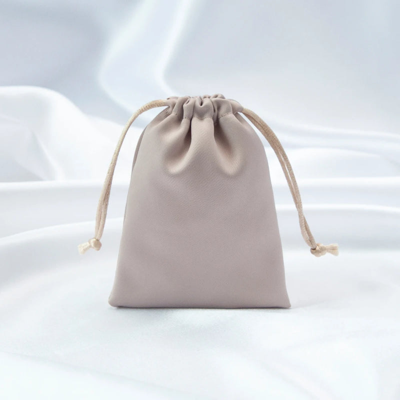 5pcs Silk Velvet Jewelry Bag Satin Drawstring Organizer Gift Wedding Christmas
