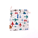 5 Small Cotton Bags 14*16cm Wedding Party Favor Drawstring Gift Bag Pouches