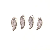 5pcs Small Size Wings Charms Pendant for Women Bracelet Girl Necklace