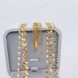 5pcs Stainless Steel Lips Chain Link DIY Necklace Pendant Jewelry