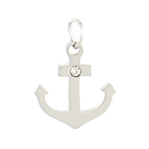 5pcs Stainless Steel Anchor Charms for Jewelry Making DIY