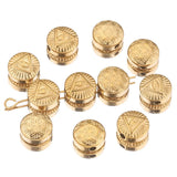 5pcs Stainless Steel Evil Eye Spacer Beads for Jewelry Making