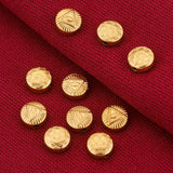 5pcs Stainless Steel Evil Eye Spacer Beads for Jewelry Making