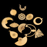 5pcs Bohemia Shell Charms for DIY Jewelry Making