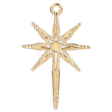5pcs Stainless Steel Star Pendant Charms DIY Jewelry Making Supplies