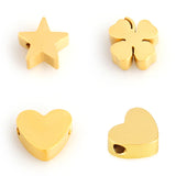 5pcs Stainless Steel Charms High Polished Pendant For DIY Bracelet Necklace