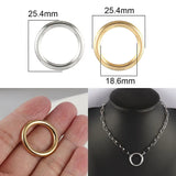 5pcs Stainless Steel Charms Big Heart Pendant DIY Jewelry Making