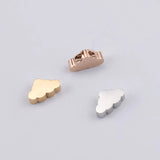 5pcs Stainless Steel Cloud Spacer Beads DIY Jewelry Making