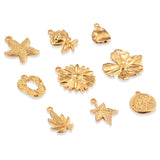 5pcs Stainless Steel Lock Charms DIY Jewelry Making Accessories