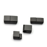 5pcs Stainless Steel Magnet Clasps Side Opening Buckle 316 Steel Bracelet Clasps