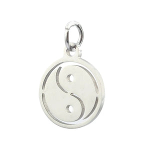 5pcs Stainless Steel Sunflower OM TaiChi Earrings Pendants Charms