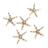 Gold Starfishes Hair Clip Sea Star Hairpin Hair Accessories