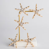 Gold Starfishes Hair Clip Sea Star Hairpin Hair Accessories