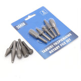 5pcs Steel Rotary Rasp Files Milling Cutter Burrs Bits 6mm Shank