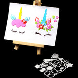 5pcs Unicorn Frame Metal Cutting Dies for Scrapbook Decoration