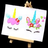 5pcs Unicorn Frame Metal Cutting Dies for Scrapbook Decoration