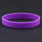 5pcs Unisex Silicone Rubber Basketball Bracelets Sports Bangle