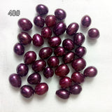 5pcs Vacuum-pack Oyster Wish Pearls, Freshwater Mussel Shell, 6-7MM Oval Bead