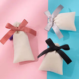 5pcs Velvet Drawstring Bag Jewelry Pouches Ribbon Gift Packaging Bag DIY Storage