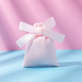 5pcs Velvet Drawstring Bag Jewelry Pouches Ribbon Gift Packaging Bag DIY Storage