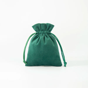 5pcs Velvet Jewelry Gift Bags 7x9cm Drawstring Ring Earring Necklace Packaging