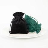 5pcs Velvet Jewelry Gift Bags 7x9cm Drawstring Ring Earring Necklace Packaging