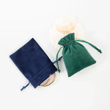 5pcs Velvet Jewelry Gift Bags 7x9cm Drawstring Ring Earring Necklace Packaging