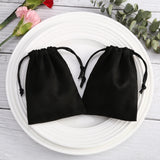 5pcs Wedding Favors For Guests Flannel Velvet Jewelry Organizer Gift Bags